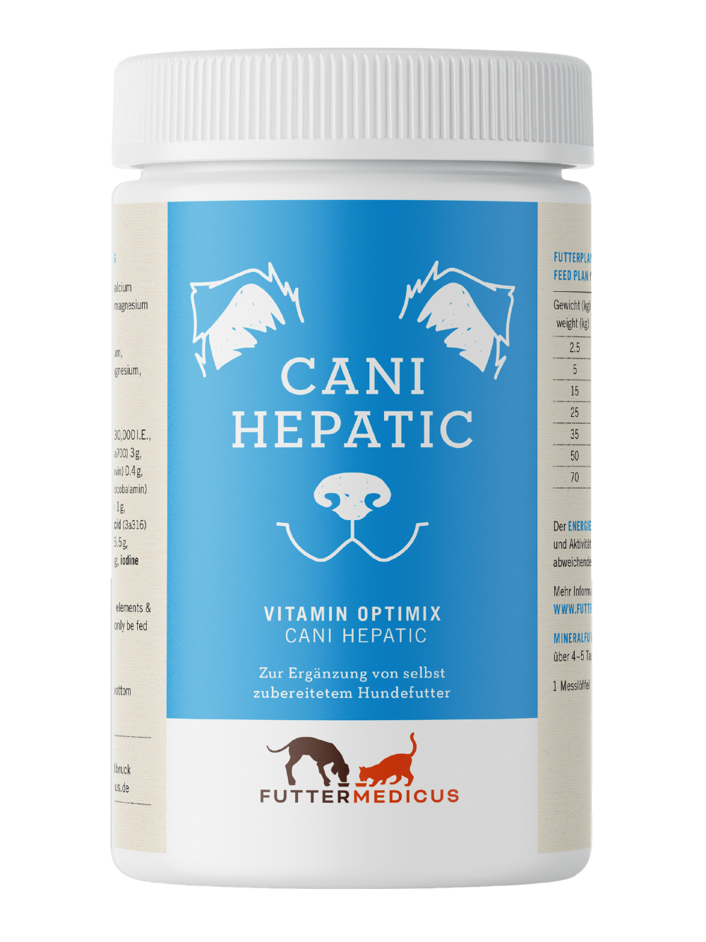 Vitamin Optimix Cani Hepatic von Futtermedicus