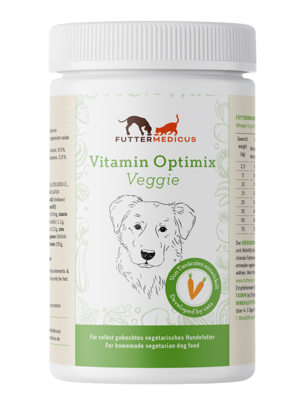 Vitamin Optimix Cani Veggie von Futtermedicus