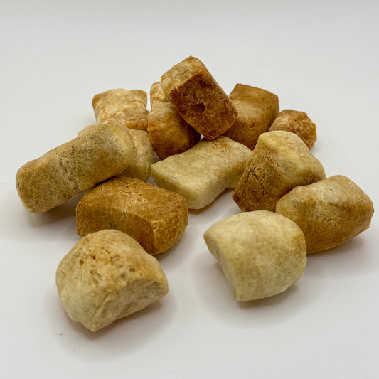 Crunch! Käse gepoppt