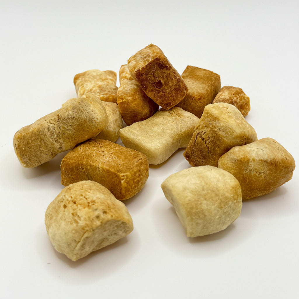 Crunch! Käse gepoppt