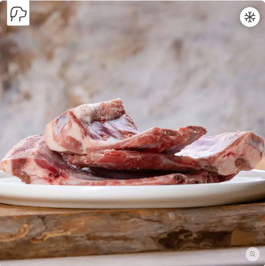 Lammrippenknochen von Barfgold