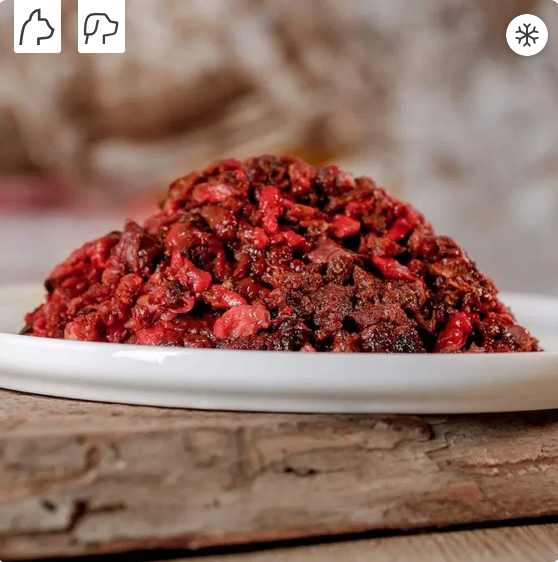 Pferdeinnereienmix, gewolft von Barfgold