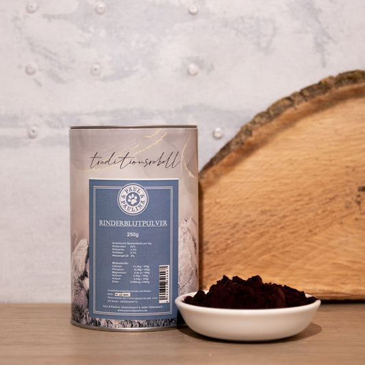 Rinderblutpulver von Paul & Paulina