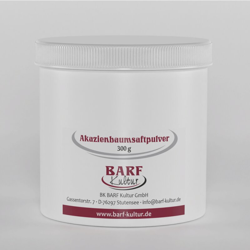 Akazienbaumsaftpulver von BARF Kultur