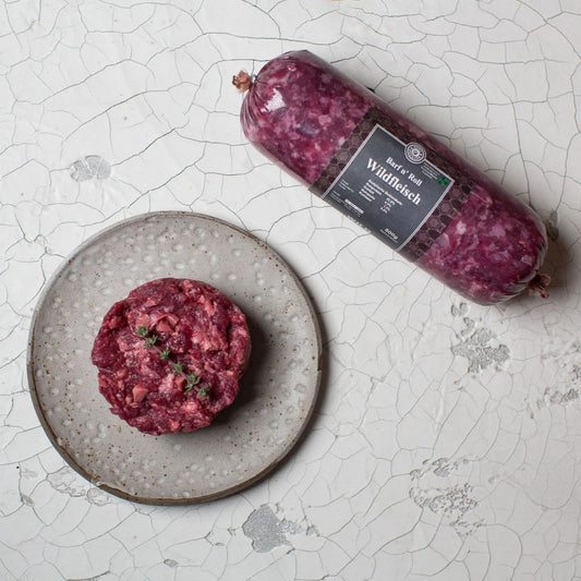 Barf n´ Roll Wildfleisch gewolft von Paul & Paulina