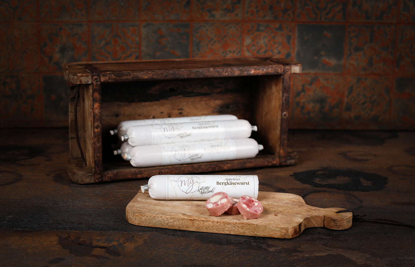 Appetizer Bergkäsewurst Trainingswurst von Paul & Paulina