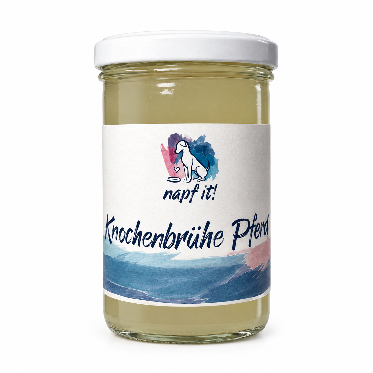 Knochenbrühe vom Pferd