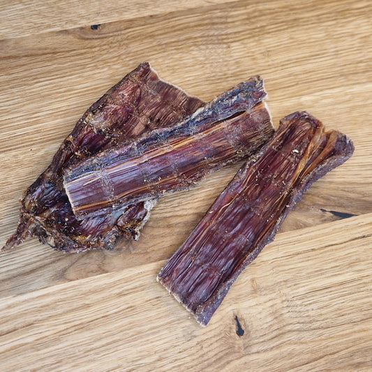 Rinderdörrfleisch flach