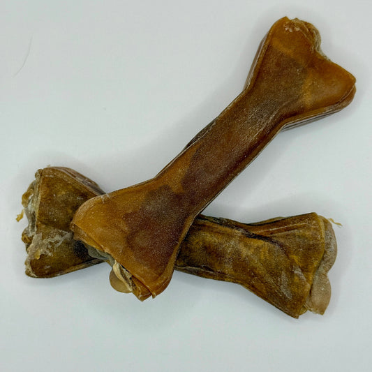 Pferdehaut Kauknochen 12cm