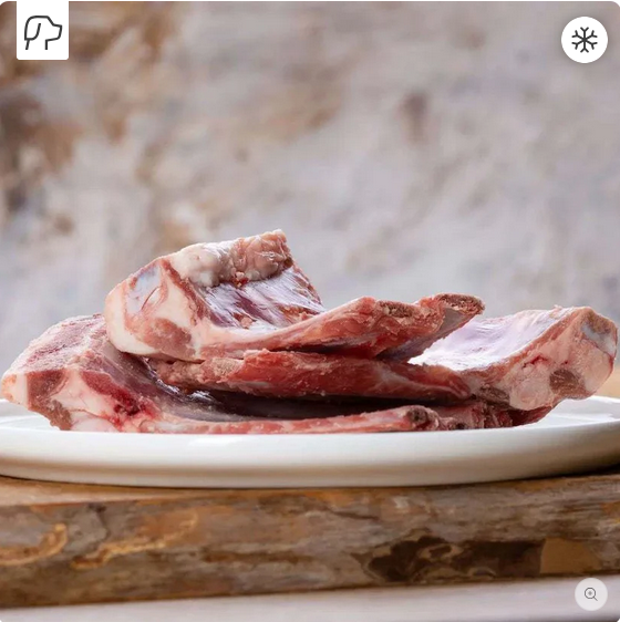 Lammrippenknochen von Barfgold