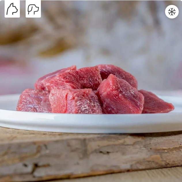 Rindermuskelfleisch mager von Barfgold