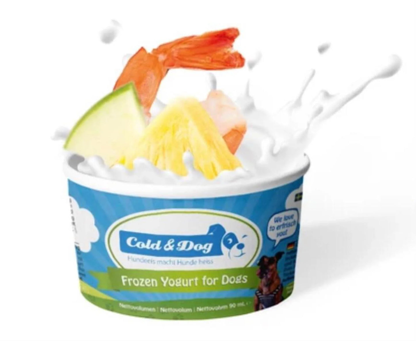 Cold & Dog  Shrimps & Ananas