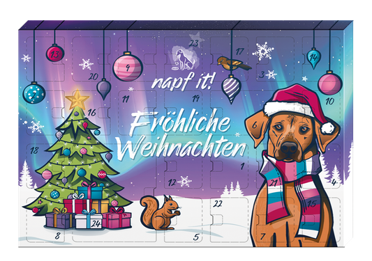 Weihnachtskalender für Hunde