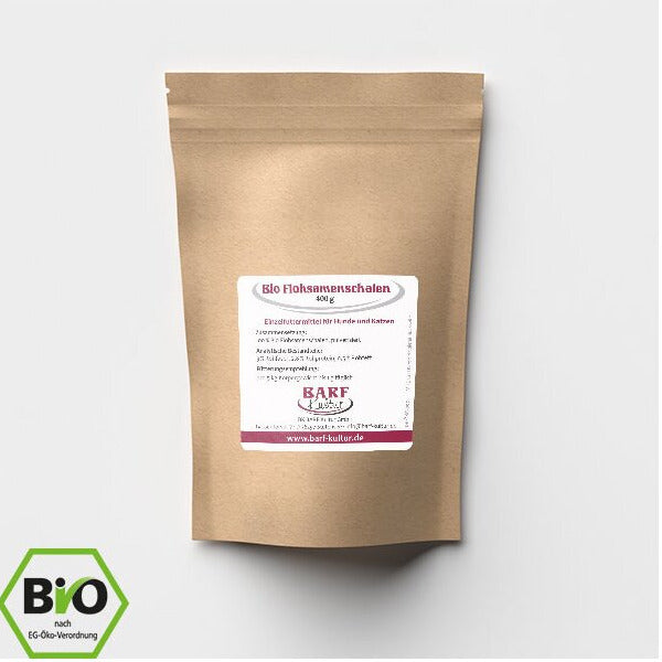 Flohsamenschalen von BARF Kultur